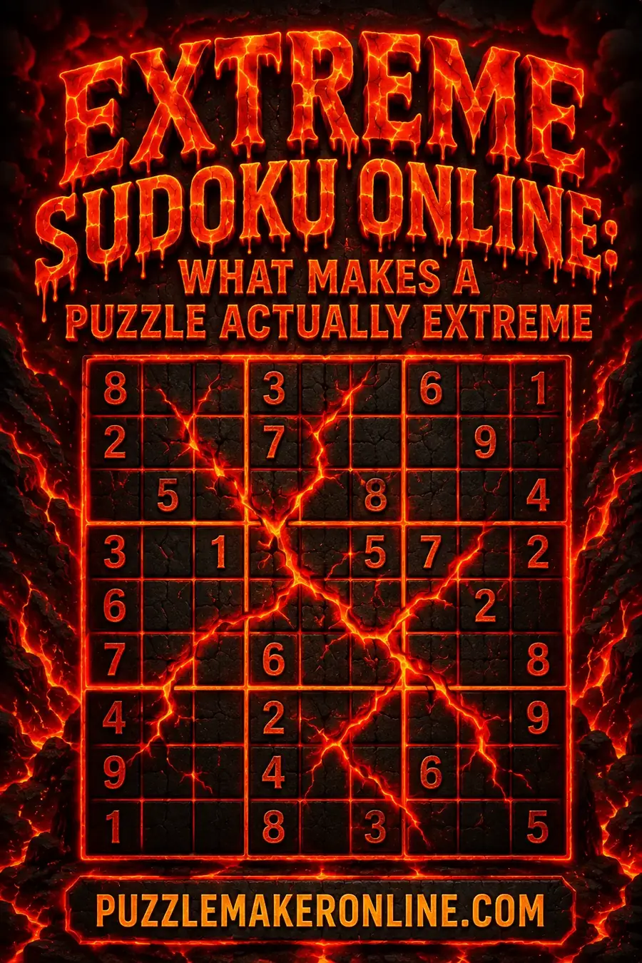Extreme Sudoku Online: What Makes a Puzzle Actually Extreme