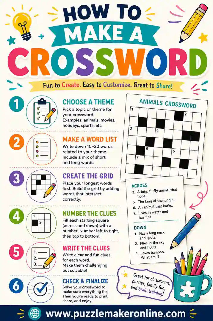 How to Make a Crossword: Free Step-by-Step Guide