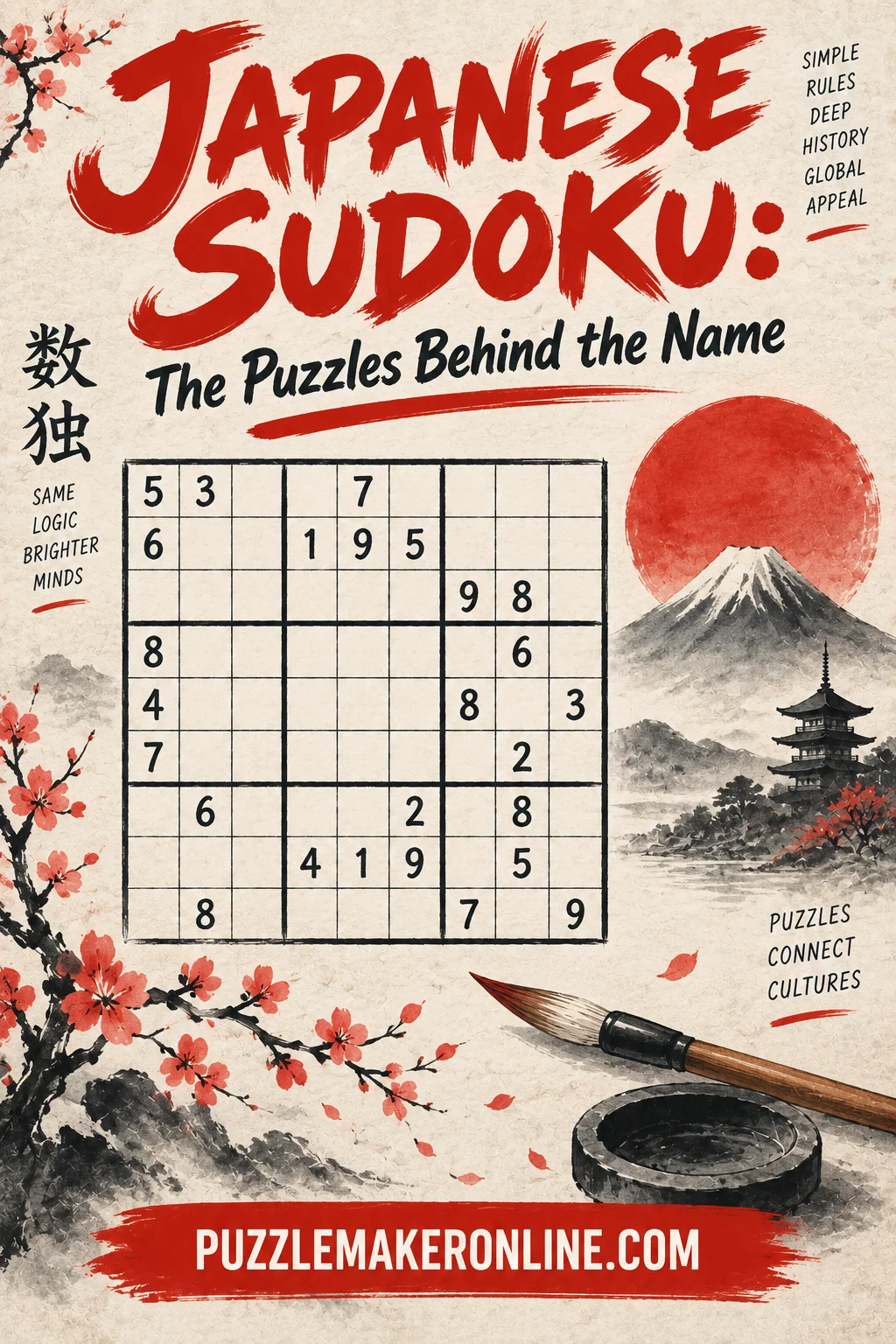 Japanese Sudoku: The Puzzles Behind the Name