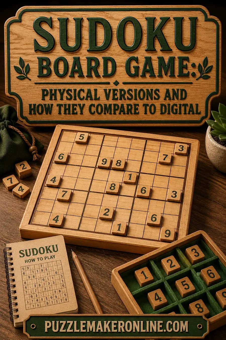 Sudoku Board Game: Physical Versions and How They Compare to Digital