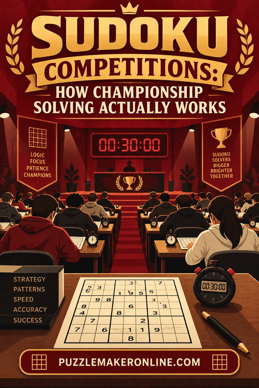 Sudoku Competitions: How Championship Solving Actually Works
